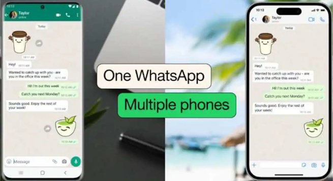 WhatsApp users can now use same account on multiple phones