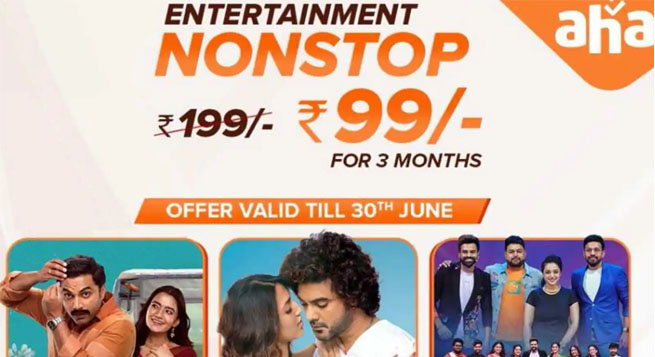 aha introduces ₹99 mobile plan for its audience