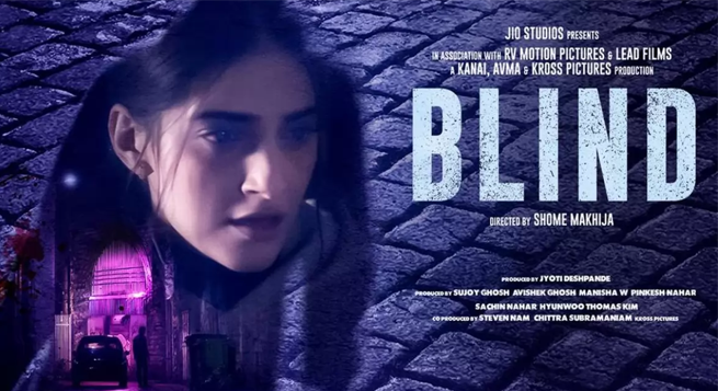 Sonam Kapoor-starrer 'Blind' to arrive at JioCinema in July
