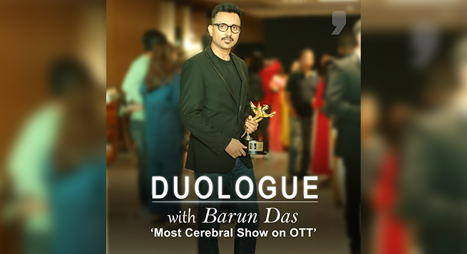 Duologue with Barun Das conferred with ‘The Most Cerebral Show on OTT’ at IWM Buzz Digital Award 2023