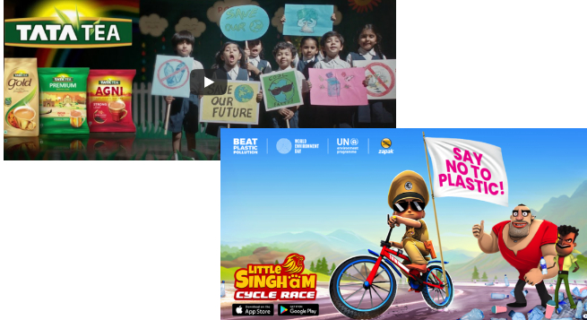 Reliance Games, WBD, Tata Tea unveil Environment Day campaigns