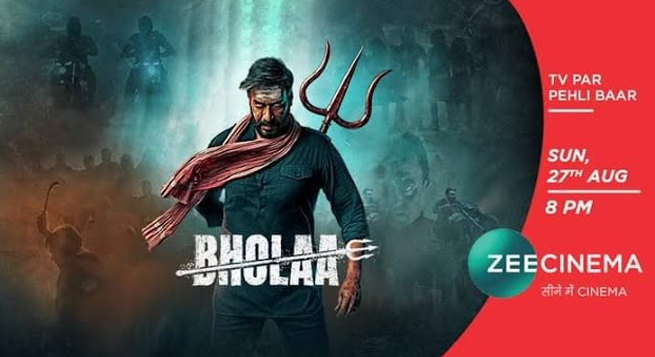 Ajay Devgn’s ‘Bholaa’ to premiere on Zee Cinema