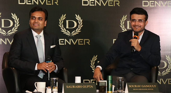 Denver ropes in Sourav Ganguly to front new TVC