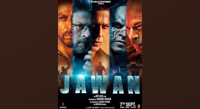 SRK set to unveil 'Jawan' trailer on Aug 31