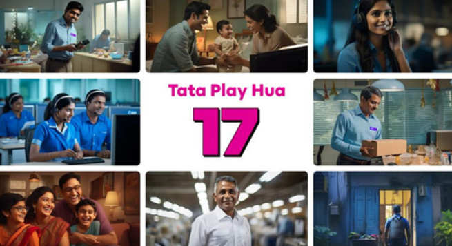 Tata Play celebrates 17 Years with #17SaalTataPlayKeSaath campaign