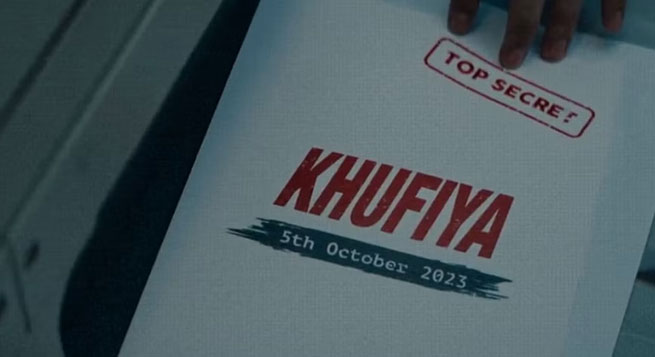 'Khufiya' set for October 5 release on Netflix