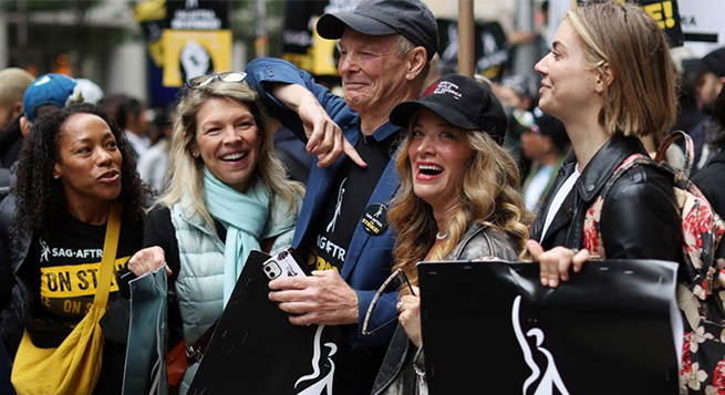 Hollywood studios, actors’ talks stumble over streaming revenue, AI