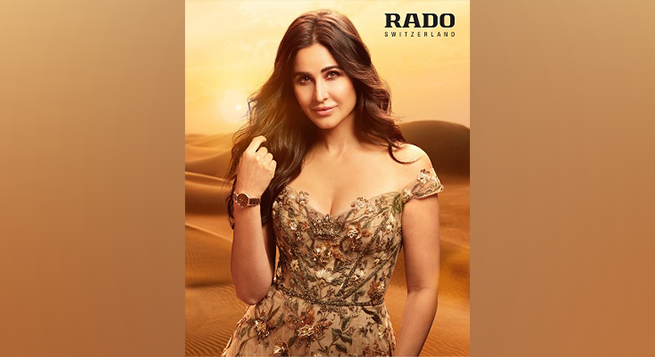Katrina joins Swiss watchmaker Rado as brand ambassador