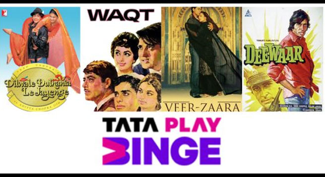 Tata Play Binge celebrates romance maestro Yash Chopra