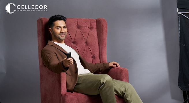 Varun Dhawan is new face of Cellecor smart TV