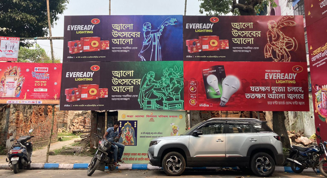 Eveready Lighting shines bright at Kolkata's Durga Puja
