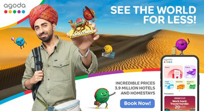Travel firm Agoda launches first India TVC with Ayushmann