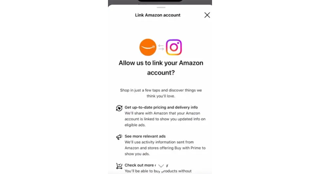 Meta enables Amazon shopping on FB, Insta