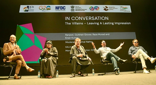 Villains day out at IFFI; ‘bad men’ explain making of superhero