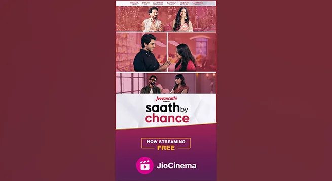 JioCinema, Jeevansathi unite for 'Saath By Chance' love series