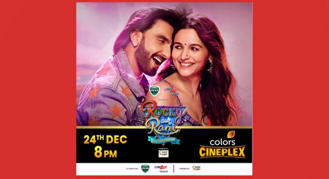 ‘Rocky Aur Rani…’ Colors Cineplex TV premiere on Dec 24