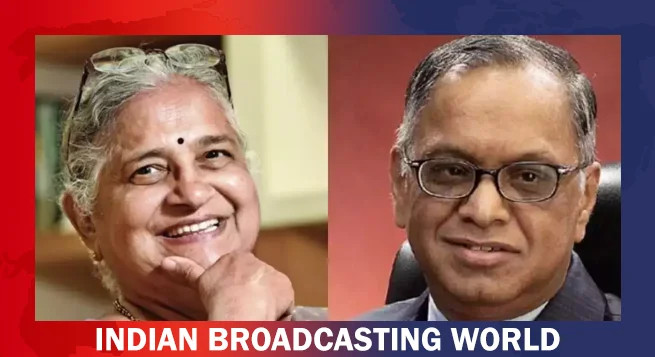 NRN and Sudha Murty feature in CNBC-TV18 show