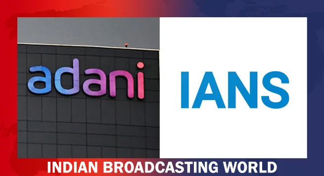 Adani Group raises stake in news agency IANS