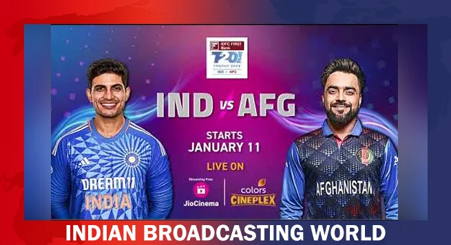 Viacom18 to air India-Afghan T20I series across platforms