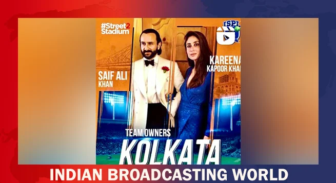 Saif, Kareena become owners of ISPL’s Kolkata team