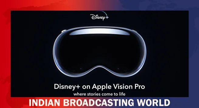 Disney forays into the future on Apple Vision Pro