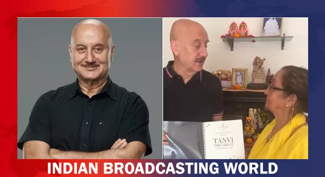 Anupam Kher turns to direction with ‘Tanvi The Great’