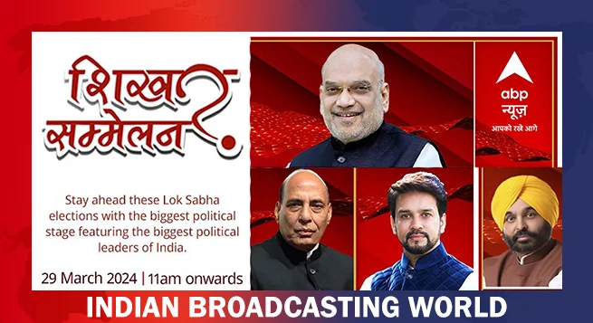 ABP News hosts 'Shikhar Sammelan' featuring Rajnath Singh's political insights