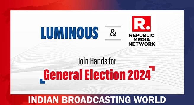 Luminous, Republic forge poll b’cast branding pact