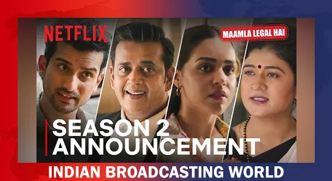 Netflix renews comedy 'Maamla Legal Hai' for S2