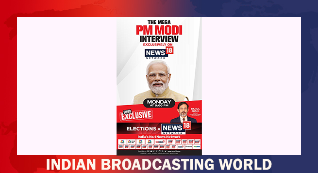 News18 Network air exclusive interview with PM Narendra Modi