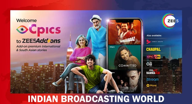 Zee5 Global adds Cpics to South Asian Content in USA