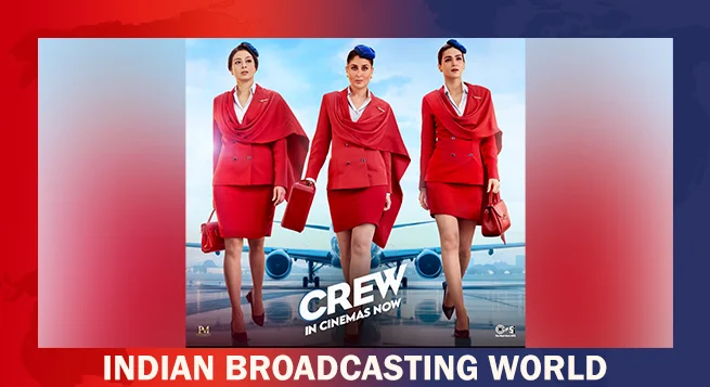 ‘Crew’ flies into Rs. 100 cr. club in 9 days
