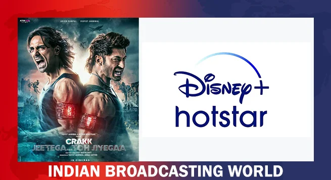 'Crakk' digital premiere on Disney+ Hotstar April 26