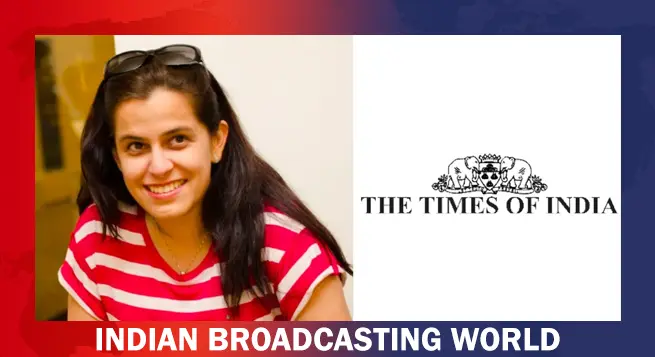 Aabha Sachdev joins The Times of India as brand head – TIMS