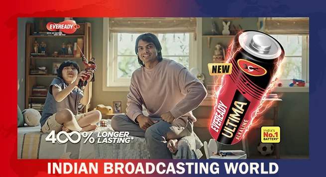 Ace javelin thrower Neeraj Chopra features in Eveready TVC