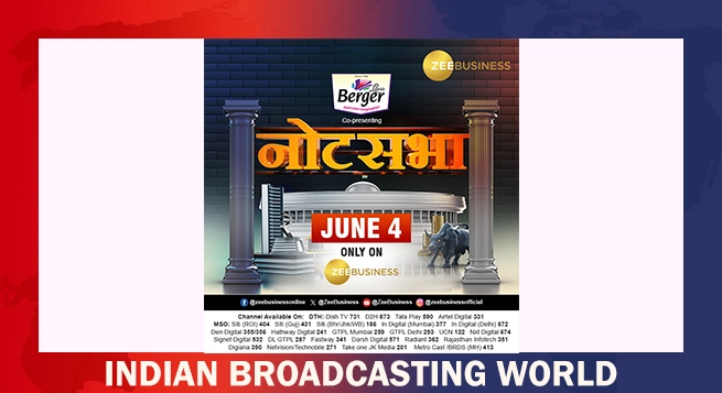 Zee Business launches 'Notesabha'