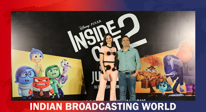 Ananya Pandey unveils ‘Inside Out2’ Hindi trailer