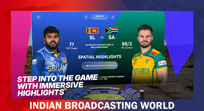 ICC, Apple team up for new immersive app on Vision Pro