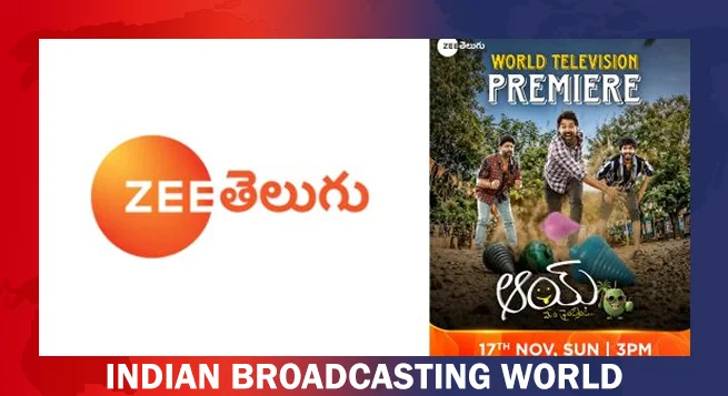 Zee Telugu to premiere ‘Aay’ on November 17