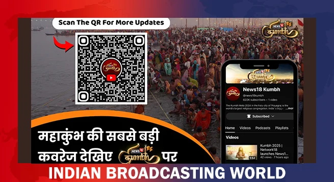 News18 unveils ‘News18 Kumbh’ exclusive YouTube channel