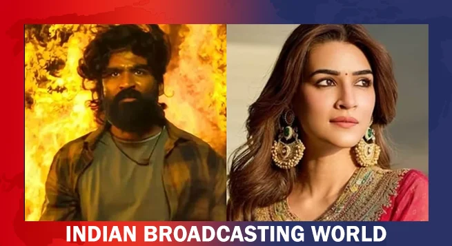 Kriti Sanon teams up with Dhanush for #TereIshkMein
