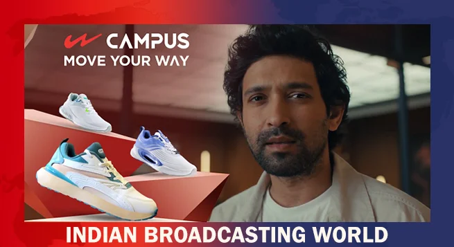 Vikrant Massey backflips into Campus’ new campaign