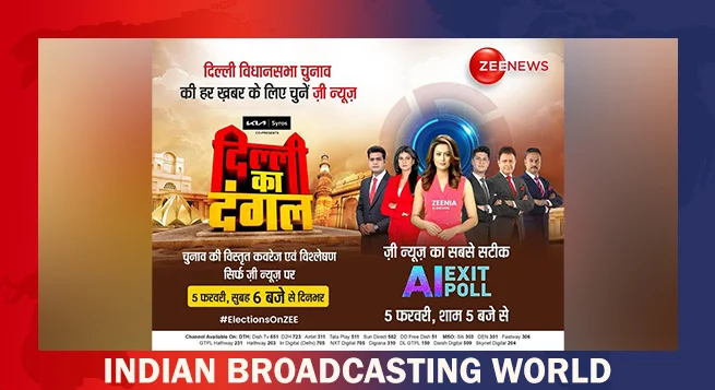 Zee News to have revolutionary AI-powered exit poll predictions