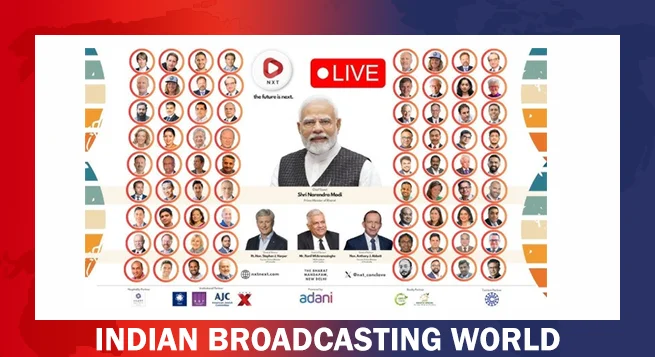 PM Modi showcases India’s Global Rise, endorses NewsX world at NXT Conclave 2025