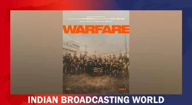 Alex Garland’s ‘Warfare’ to hit indian theatres on April 11