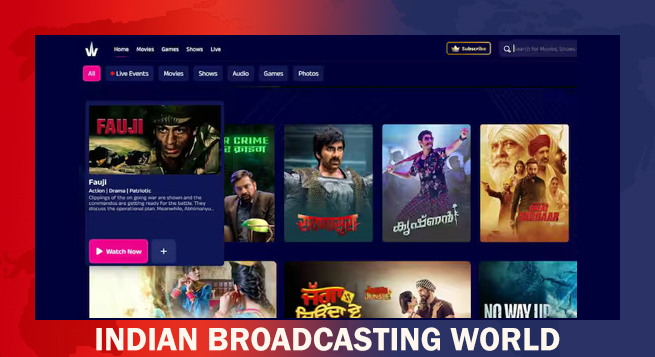 Govt. says pvt. sector TV channels can ride pubcaster’s WAVES