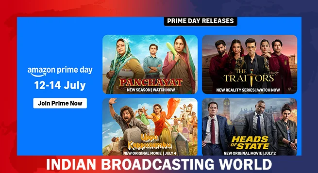 Prime Video reveals star-studded entertainment line-up for Prime Day 2025