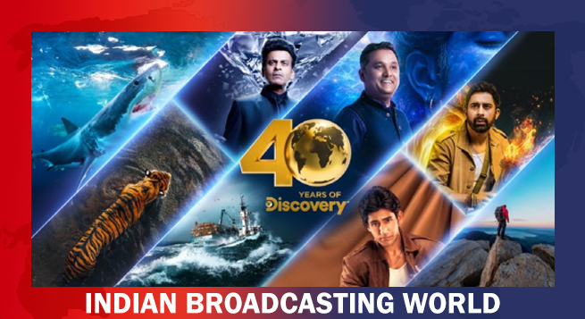Discovery celebrates 40 years globally & 30 years of India storytelling