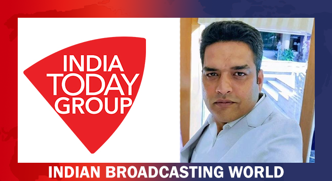 Abhinav Sharma takes over as VP, National Sales Head at India Today Group