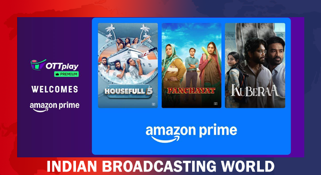 OTTplay partners Amazon to bring Prime Lite benefits to subs